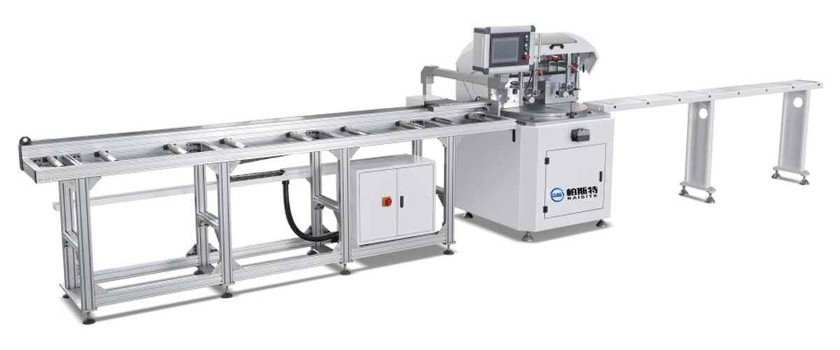 鋁塑型材數(shù)控單頭任意角切割鋸 LJD-CNC-600